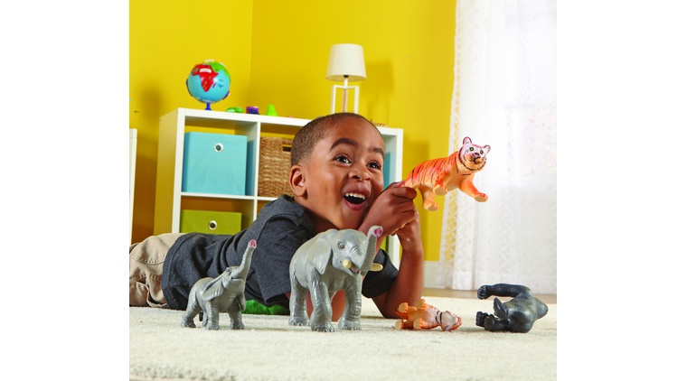 Duże zwierzęta z dżungli - Mamy z dziećmi