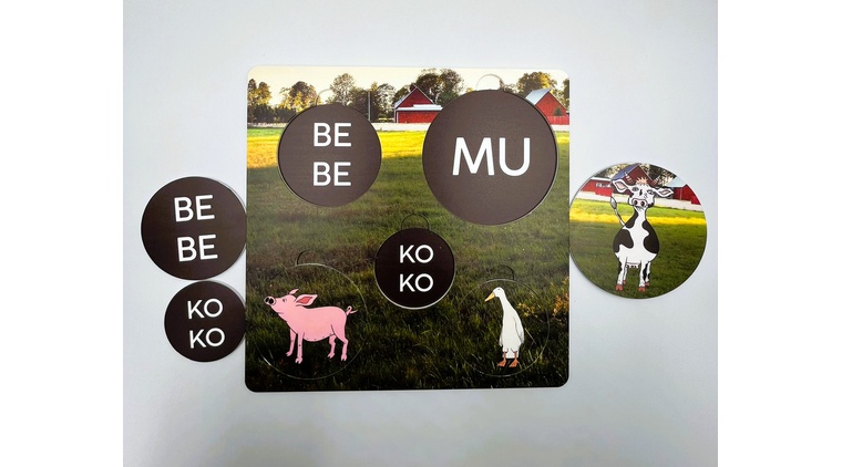 Wyrażenia dźwiękonaśladowcze - Zwierzęta na wsi