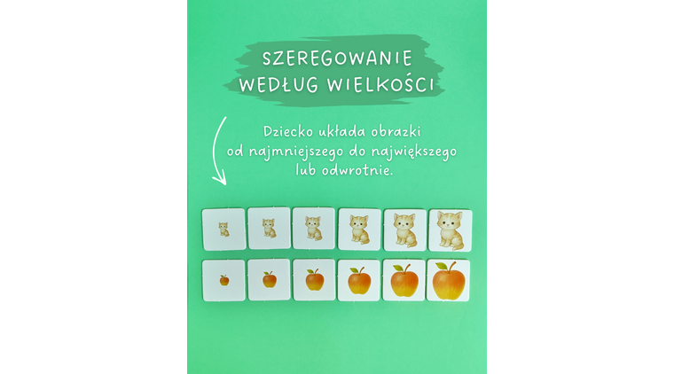 Moje pierwsze układanki. Ułóż dalej! Szeregi