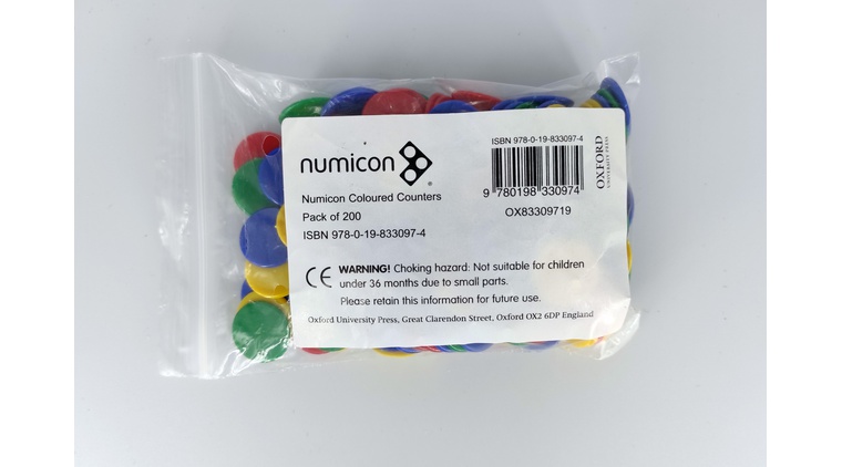 Numicon - Kolorowe kółka do liczenia